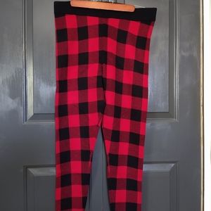 Torrid Buffalo Plaid Leggings